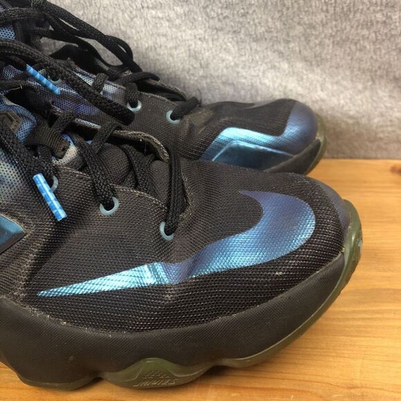 Nike Lebron 13 XIII Boy's Size 6.5Y 'Summit Lake Hornets' 808709-003 - Picture 3 of 14